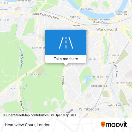 Heathview Court map
