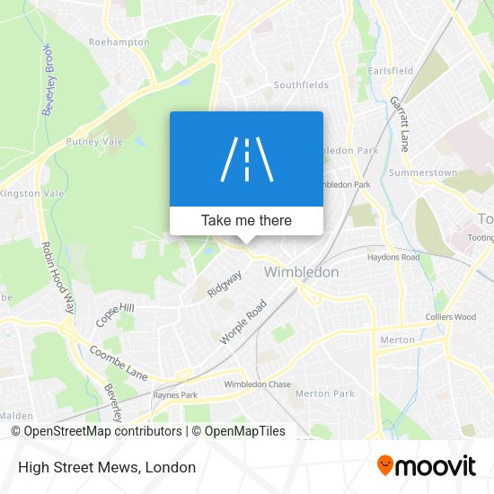 High Street Mews map