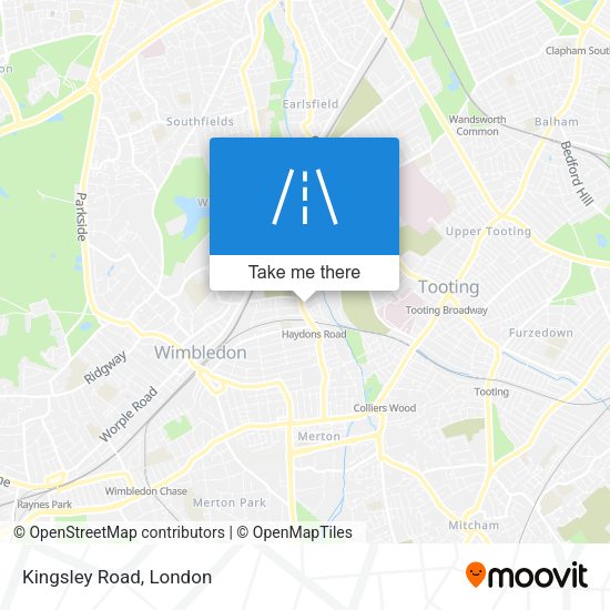 Kingsley Road map