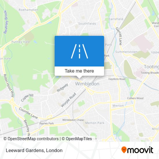 Leeward Gardens map