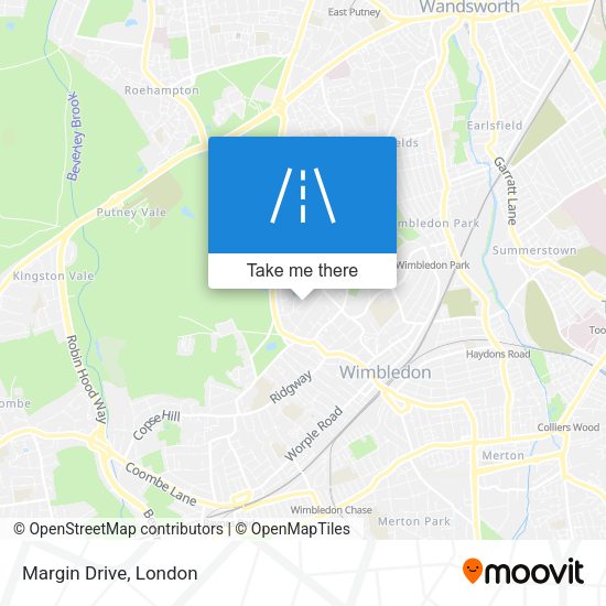 Margin Drive map