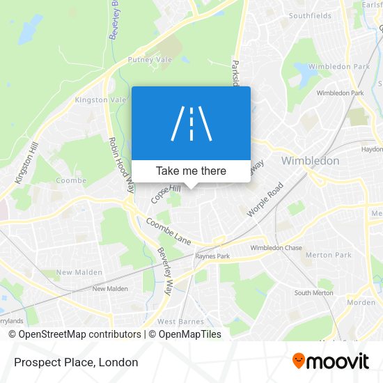 Prospect Place map