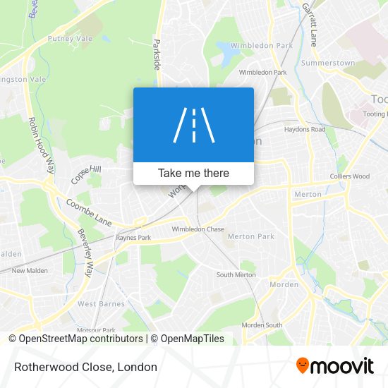 Rotherwood Close map