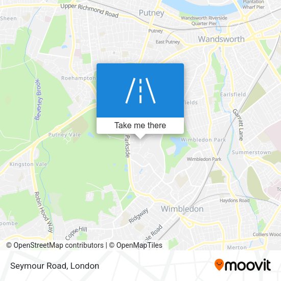 Seymour Road map
