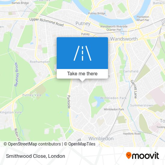 Smithwood Close map