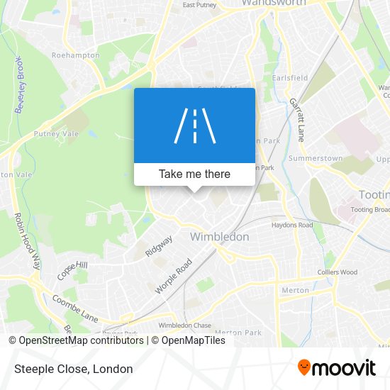 Steeple Close map