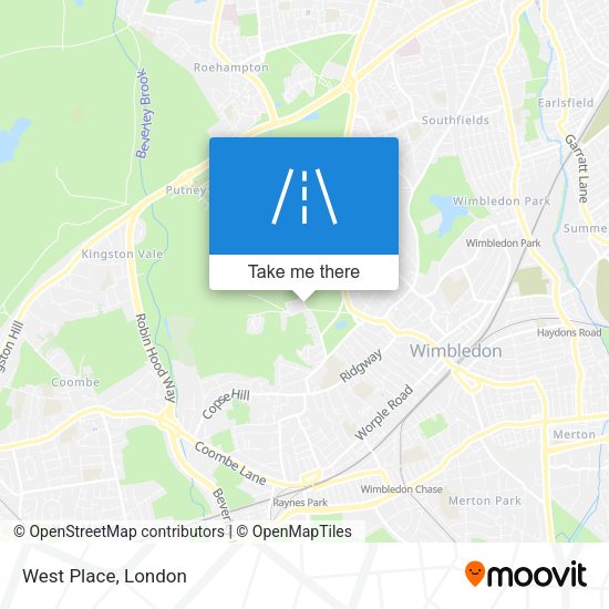West Place map