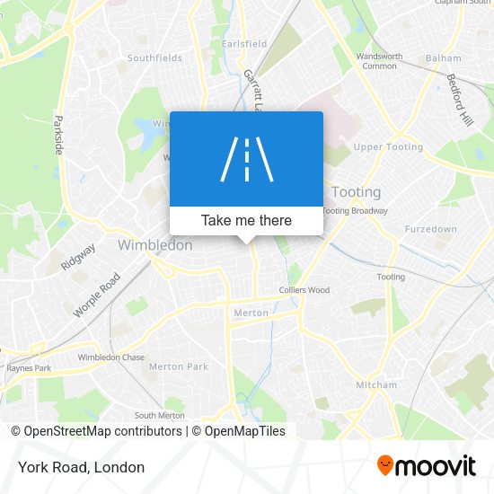 York Road map