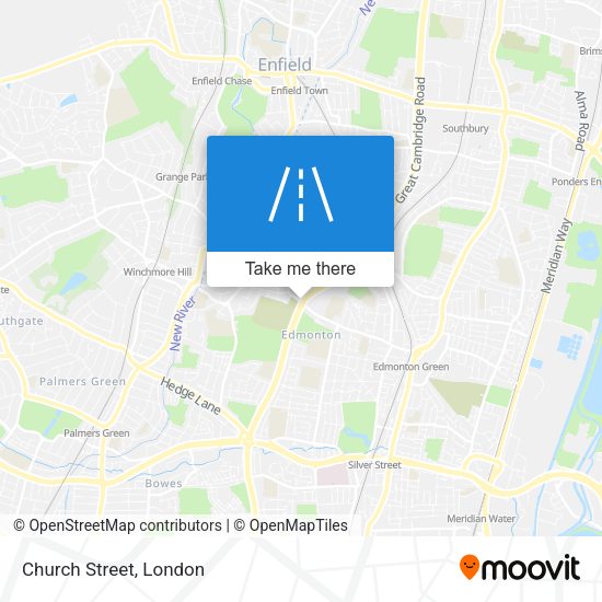Church Street map