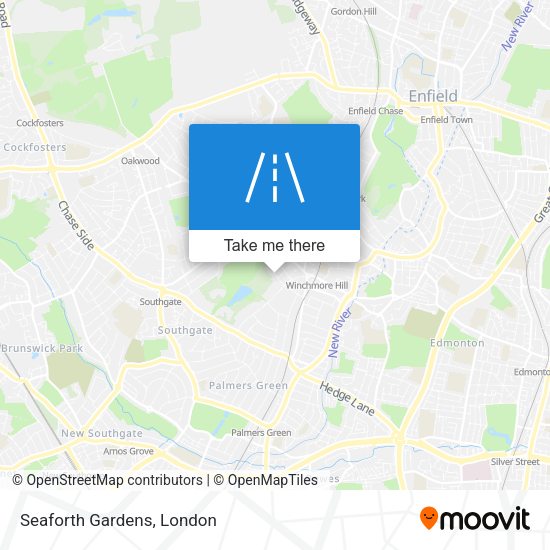 Seaforth Gardens map