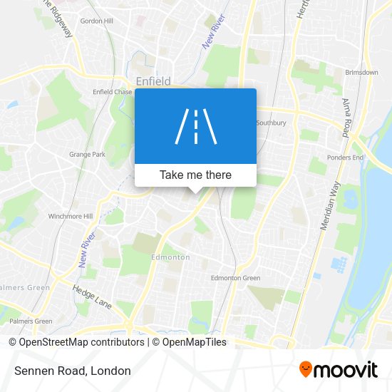 Sennen Road map