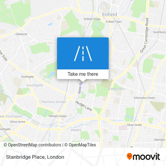Stanbridge Place map