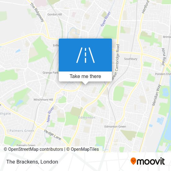 The Brackens map