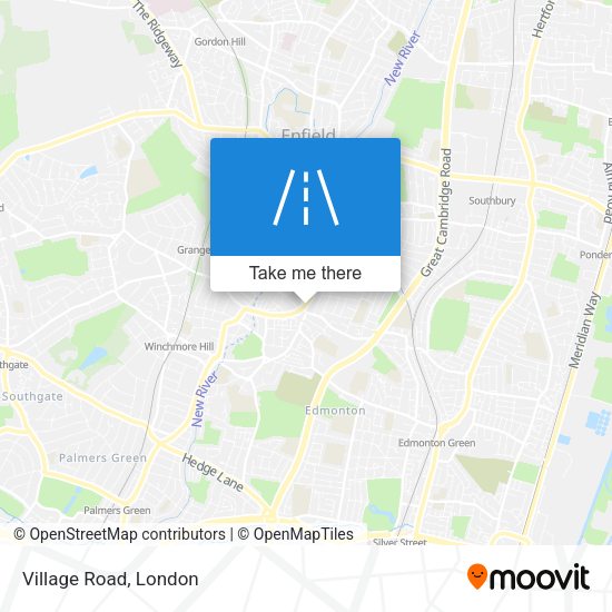 Village Road map