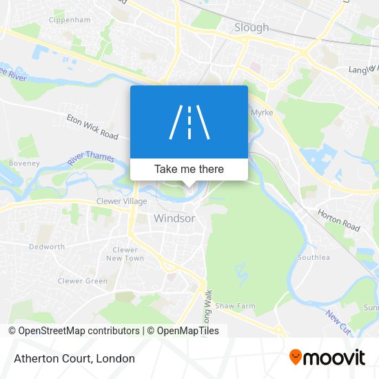 Atherton Court map