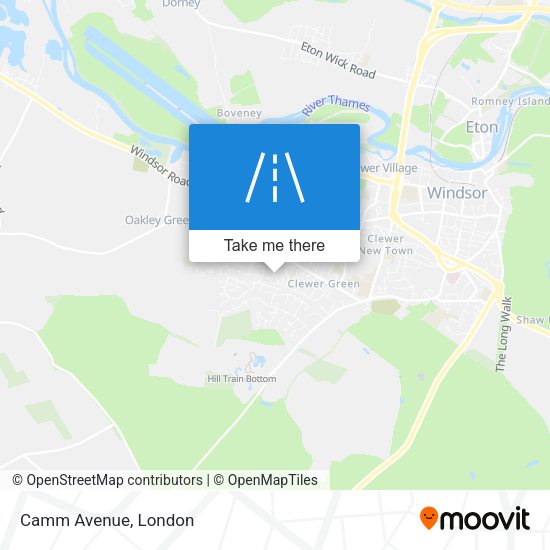 Camm Avenue map