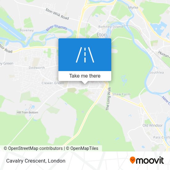 Cavalry Crescent map