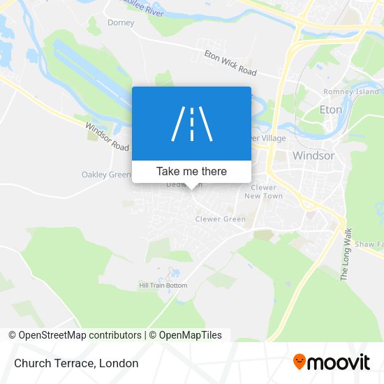 Church Terrace map