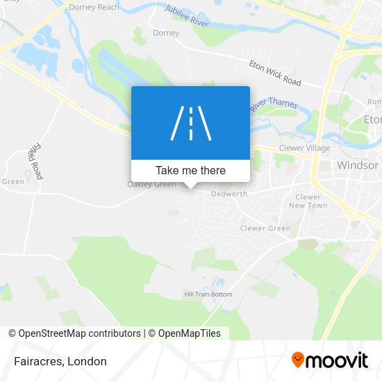 Fairacres map