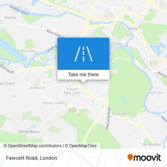 Fawcett Road map