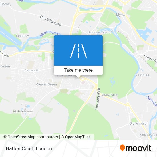 Hatton Court map