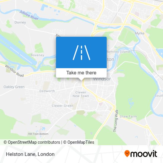 Helston Lane map