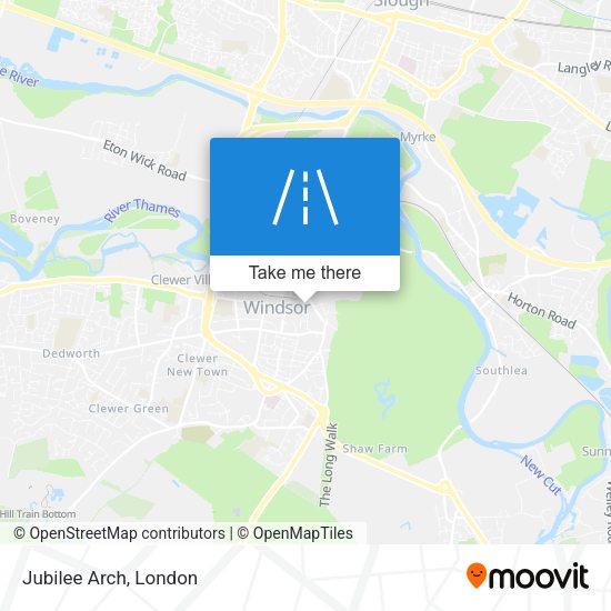 Jubilee Arch map
