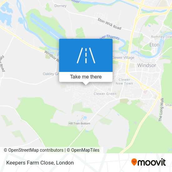 Keepers Farm Close map