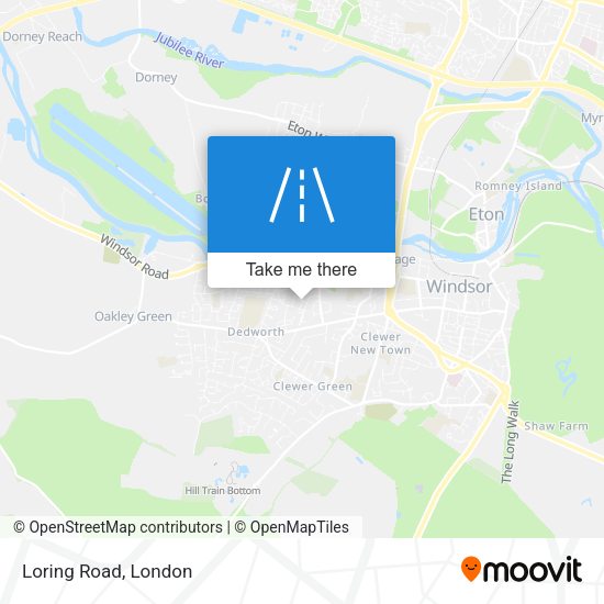 Loring Road map