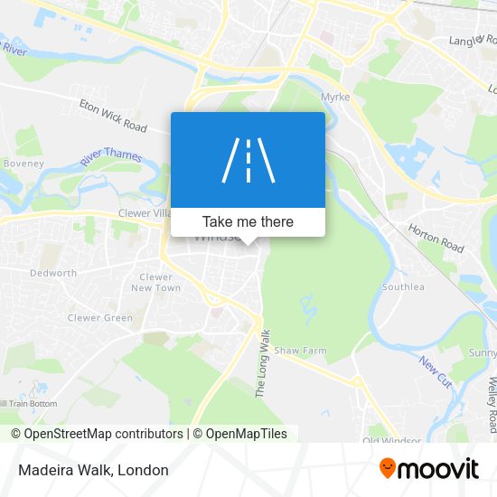 Madeira Walk map