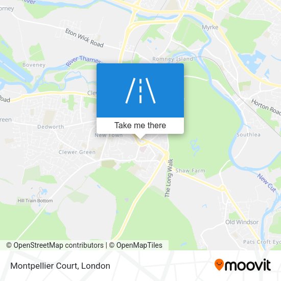 Montpellier Court map