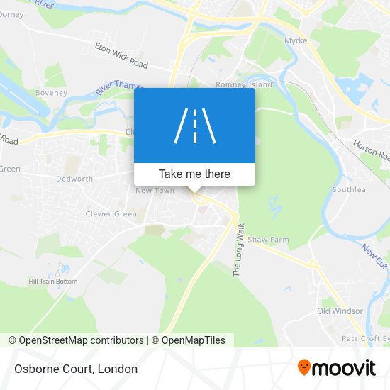Osborne Court map