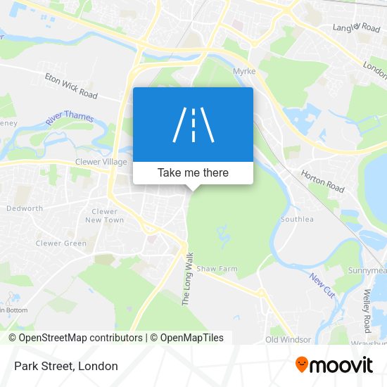 Park Street map