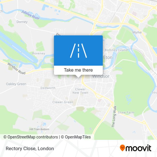 Rectory Close map