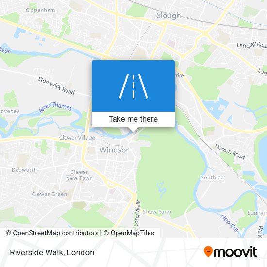 Riverside Walk map