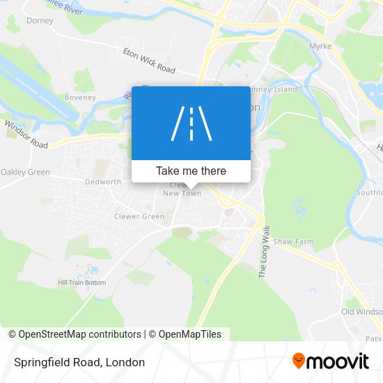 Springfield Road map