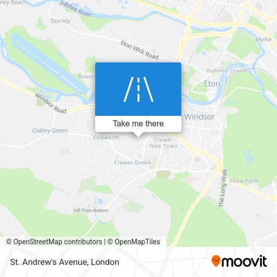 St. Andrew's Avenue map