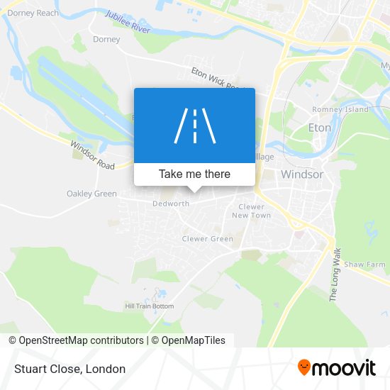 Stuart Close map