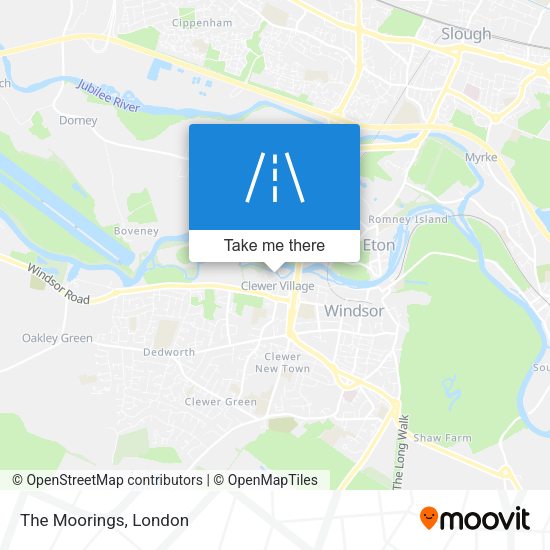 The Moorings map