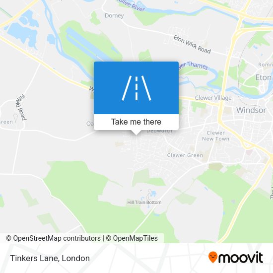 Tinkers Lane map