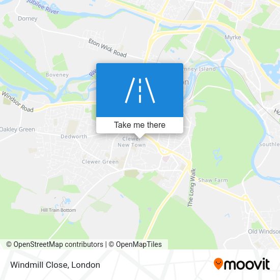 Windmill Close map
