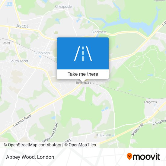 Abbey Wood map