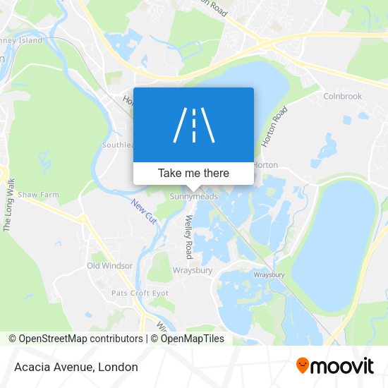 Acacia Avenue map