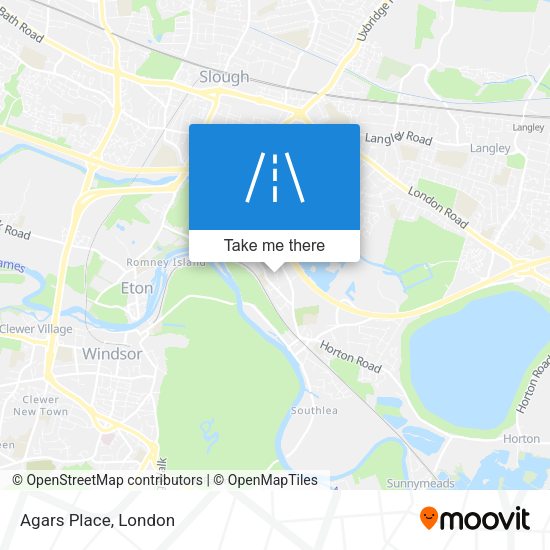 Agars Place map
