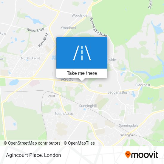 Agincourt Place map