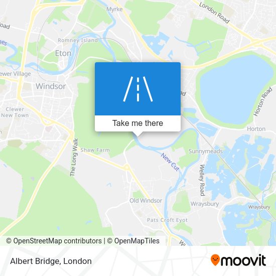 Albert Bridge map