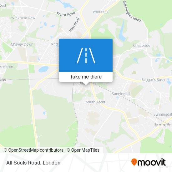 All Souls Road map