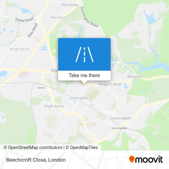 Beechcroft Close map