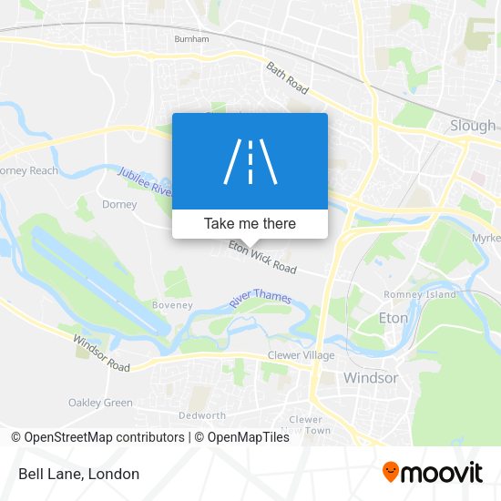 Bell Lane map