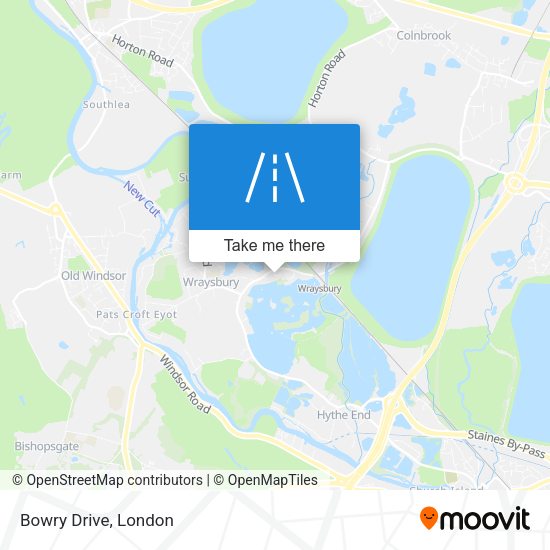 Bowry Drive map